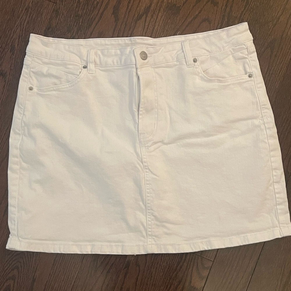 Denim Skort